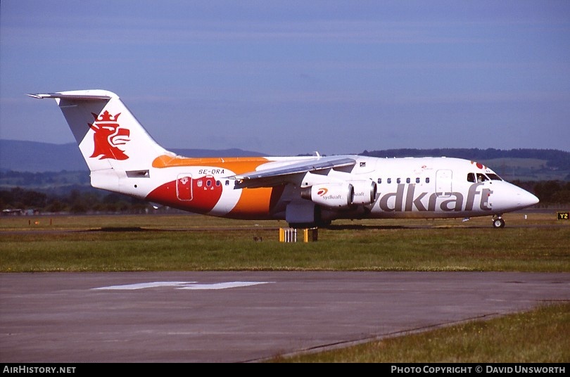 Aircraft Photo of SE-DRA | British Aerospace BAe-146-200 | Braathens Malmö Aviation | AirHistory.net #90729