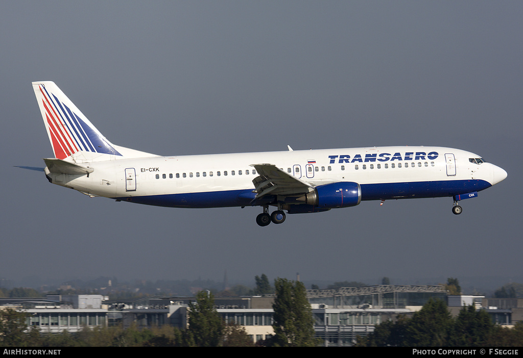 Aircraft Photo of EI-CXK | Boeing 737-4S3 | Transaero Airlines | AirHistory.net #90740