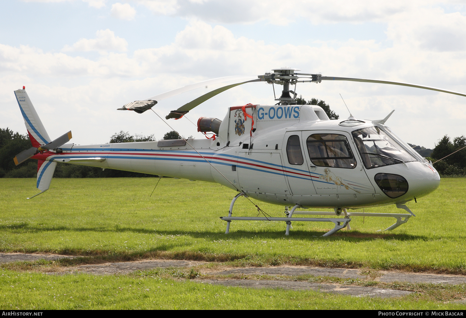 Aircraft Photo of G-OOWS | Aerospatiale AS-350B-3 Ecureuil | AirHistory.net #90751