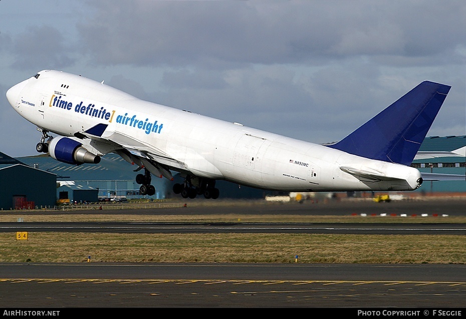 Aircraft Photo of N492MC | Boeing 747-47UF/SCD | Time Definite Airfreight | AirHistory.net #90762