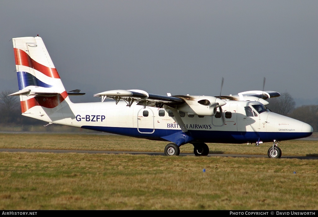 Aircraft Photo of G-BZFP | De Havilland Canada DHC-6-300 Twin Otter | British Airways | AirHistory.net #90765