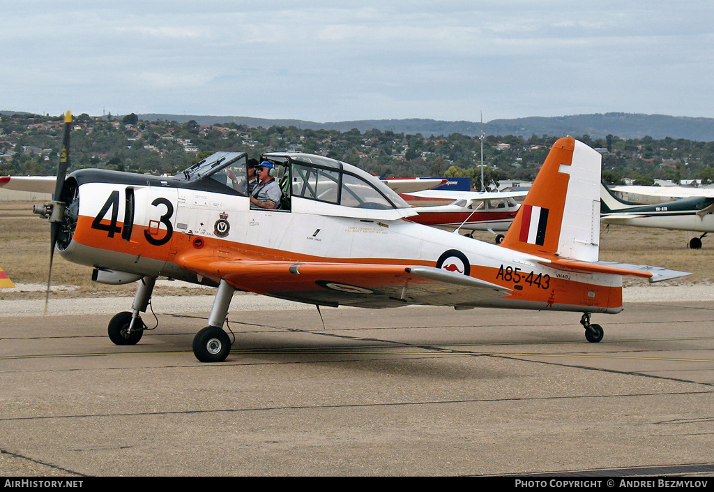 Aircraft Photo of VH-NTJ / A85-443 | Commonwealth CA-25 Winjeel | Australia - Air Force | AirHistory.net #90769