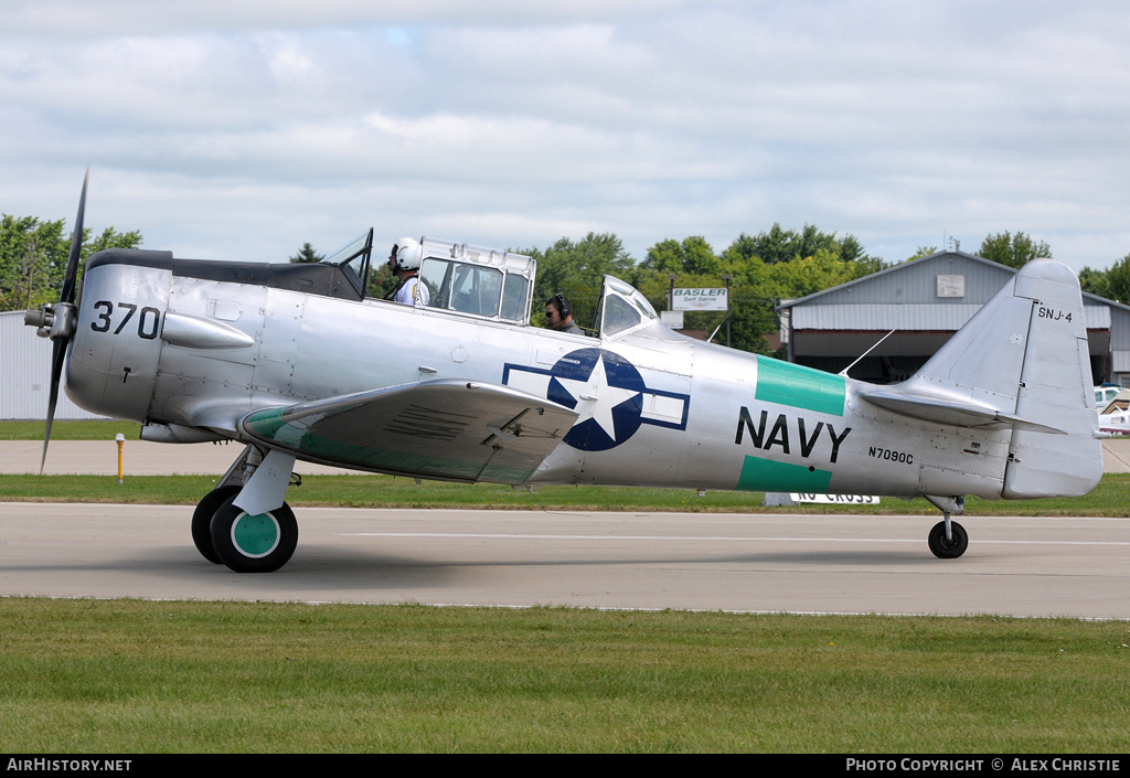 Aircraft Photo of N7090C | North American SNJ-4 Texan | USA - Navy | AirHistory.net #90770