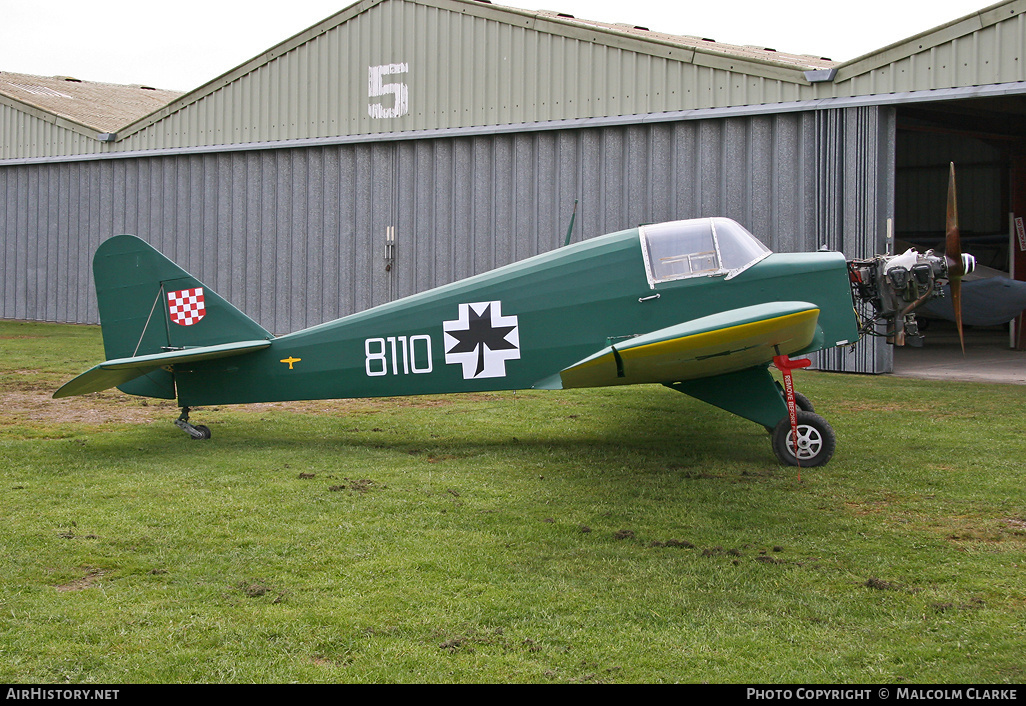 Aircraft Photo of G-AGFT / 8110 | Avia-Lombardi FL-3 | Croatia - Air Force | AirHistory.net #90784