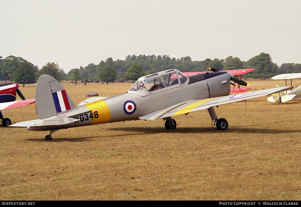 Aircraft Photo of G-BBMV / WG348 | De Havilland DHC-1 Chipmunk Mk22 | UK - Air Force | AirHistory.net #90791