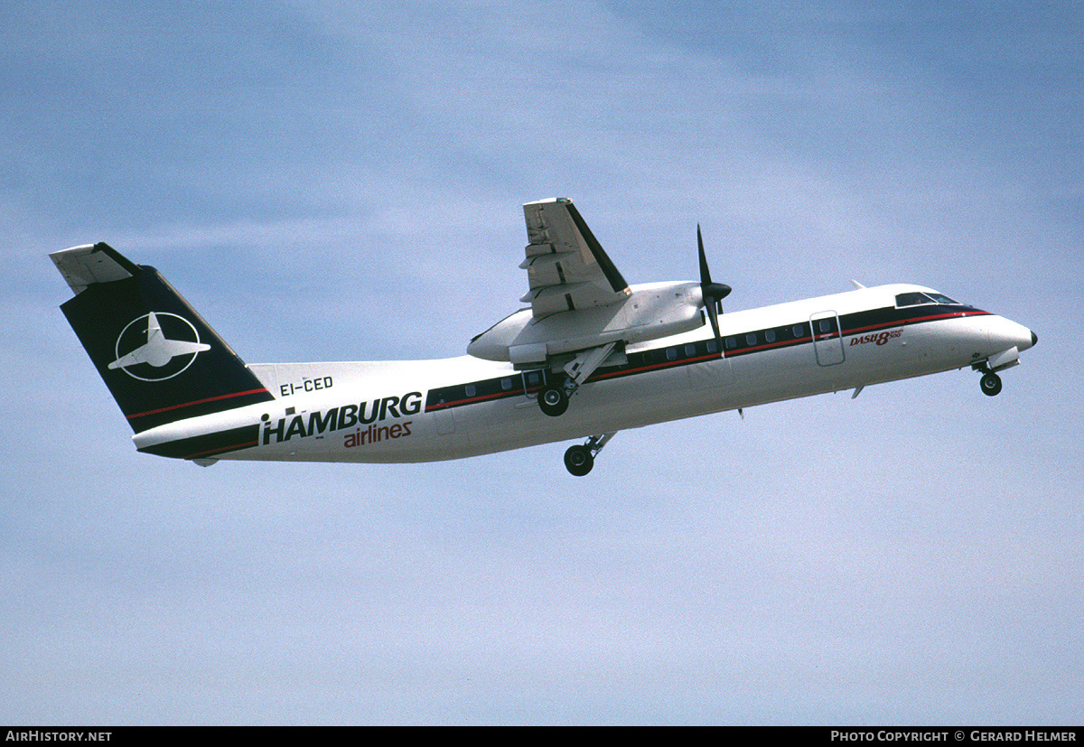 Aircraft Photo of EI-CED | De Havilland Canada DHC-8-311 Dash 8 | Hamburg Airlines | AirHistory.net #90798