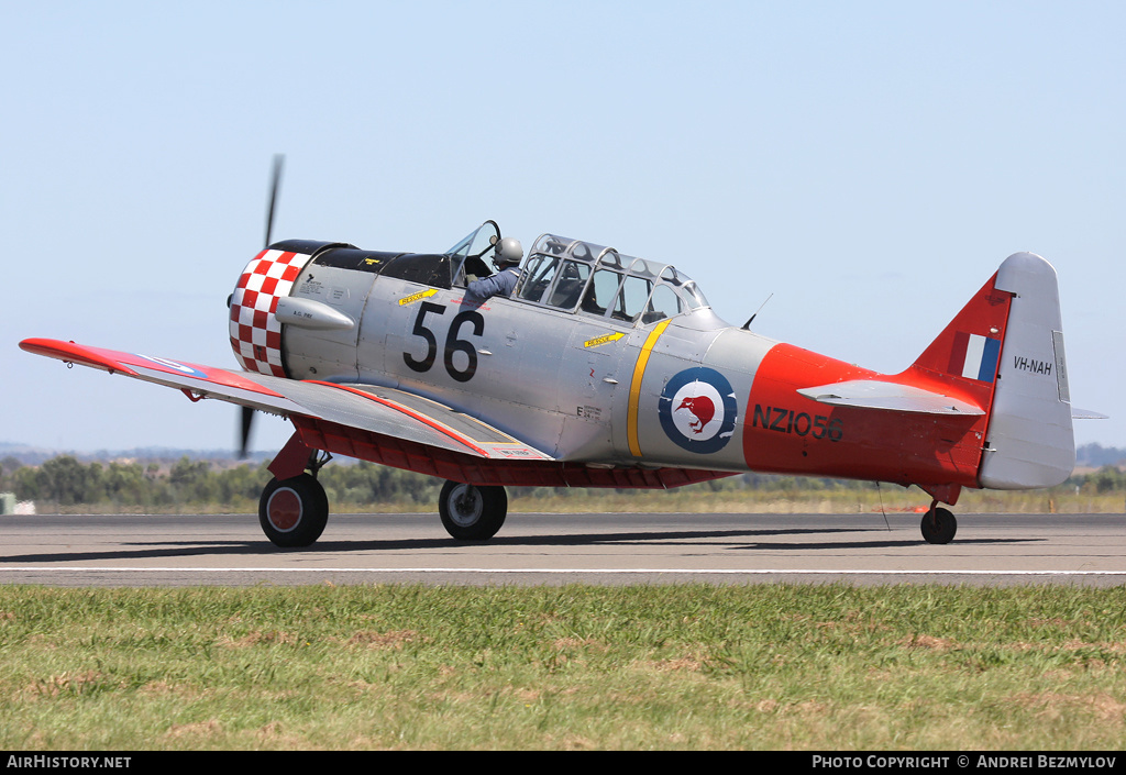 Aircraft Photo of VH-NAH / NZ1056 | North American AT-6C Harvard IIA | New Zealand - Air Force | AirHistory.net #90803