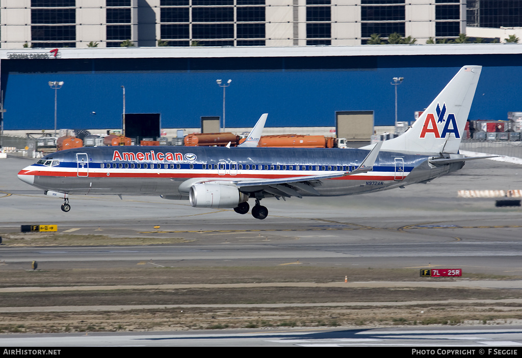 Aircraft Photo of N972AN | Boeing 737-823 | American Airlines | AirHistory.net #90821