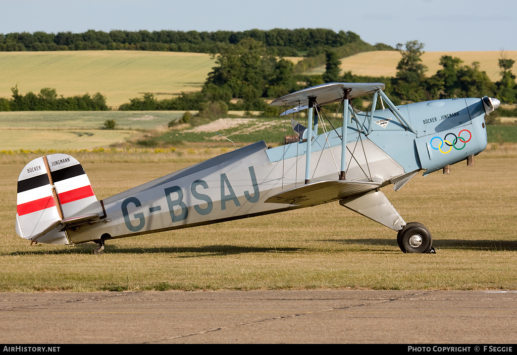 Aircraft Photo of G-BSAJ | CASA 1.131E Jungmann | AirHistory.net #90832