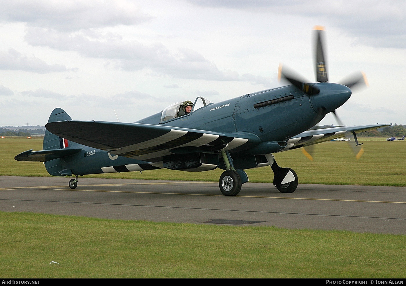 Aircraft Photo of G-RRGN / PS853 | Supermarine 389 Spitfire PR19 | Rolls-Royce | UK - Air Force | AirHistory.net #90858