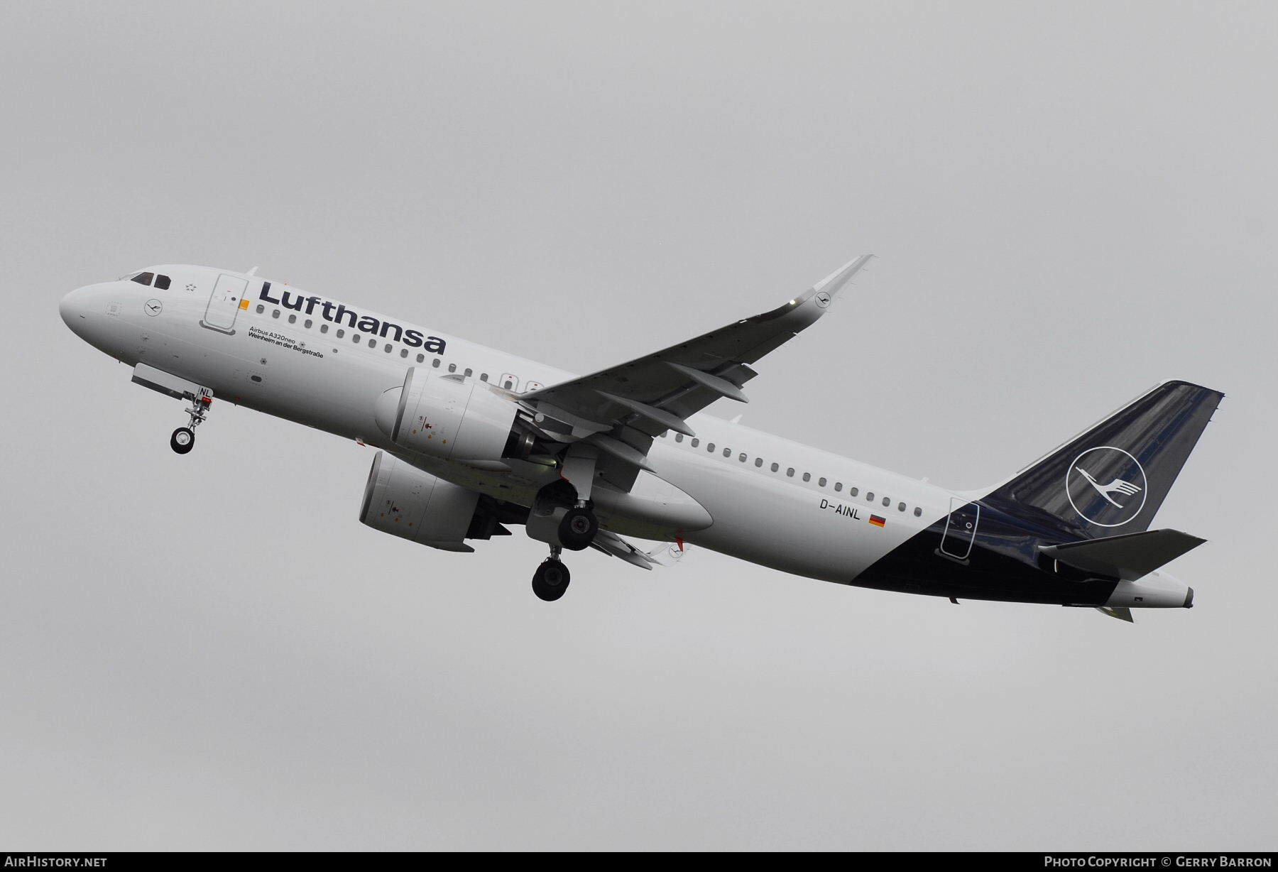 Aircraft Photo of D-AINL | Airbus A320-271N | Lufthansa | AirHistory.net #90894