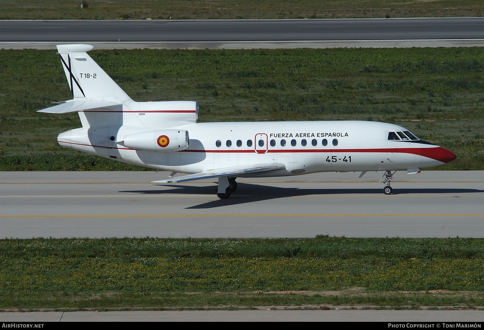 Aircraft Photo of T18-2 | Dassault Falcon 900B | Spain - Air Force | AirHistory.net #90900