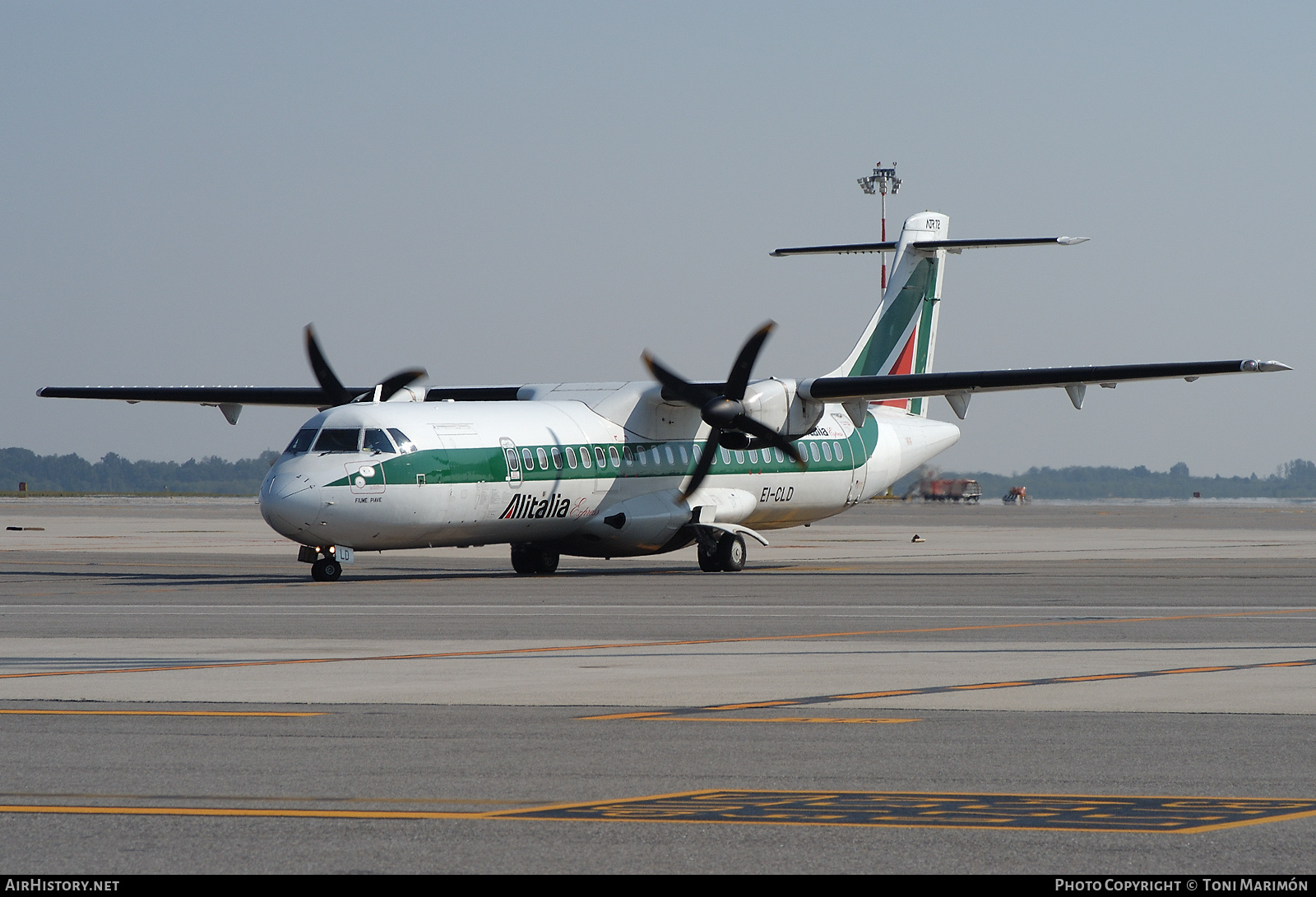 Aircraft Photo of EI-CLD | ATR ATR-72-212 | Alitalia Express | AirHistory.net #90911