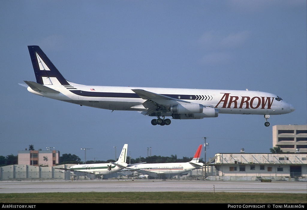 Aircraft Photo of N802BN | McDonnell Douglas DC-8-62H(F) | Arrow Air | AirHistory.net #90915