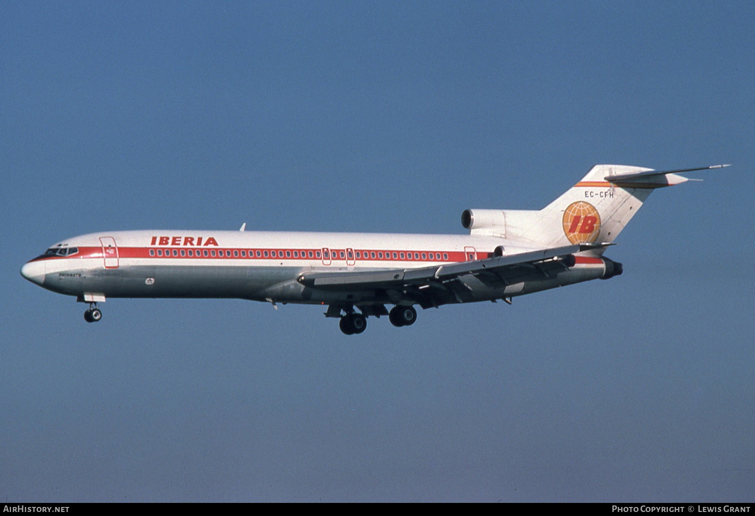 Aircraft Photo of EC-CFH | Boeing 727-256/Adv | Iberia | AirHistory.net #90924