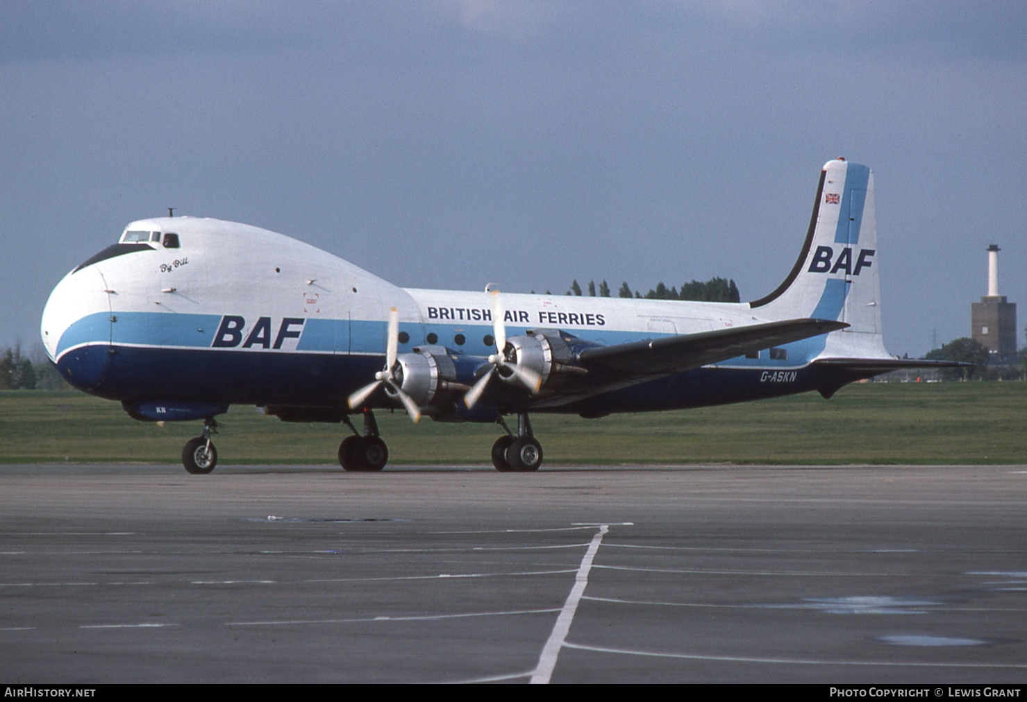 Aircraft Photo of G-ASKN | Aviation Traders ATL-98 Carvair | British Air Ferries - BAF | AirHistory.net #90929
