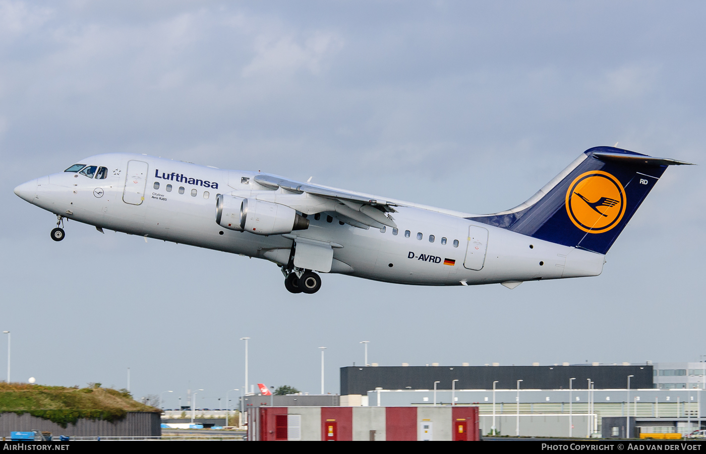 Aircraft Photo of D-AVRD | British Aerospace Avro 146-RJ85 | Lufthansa | AirHistory.net #90933