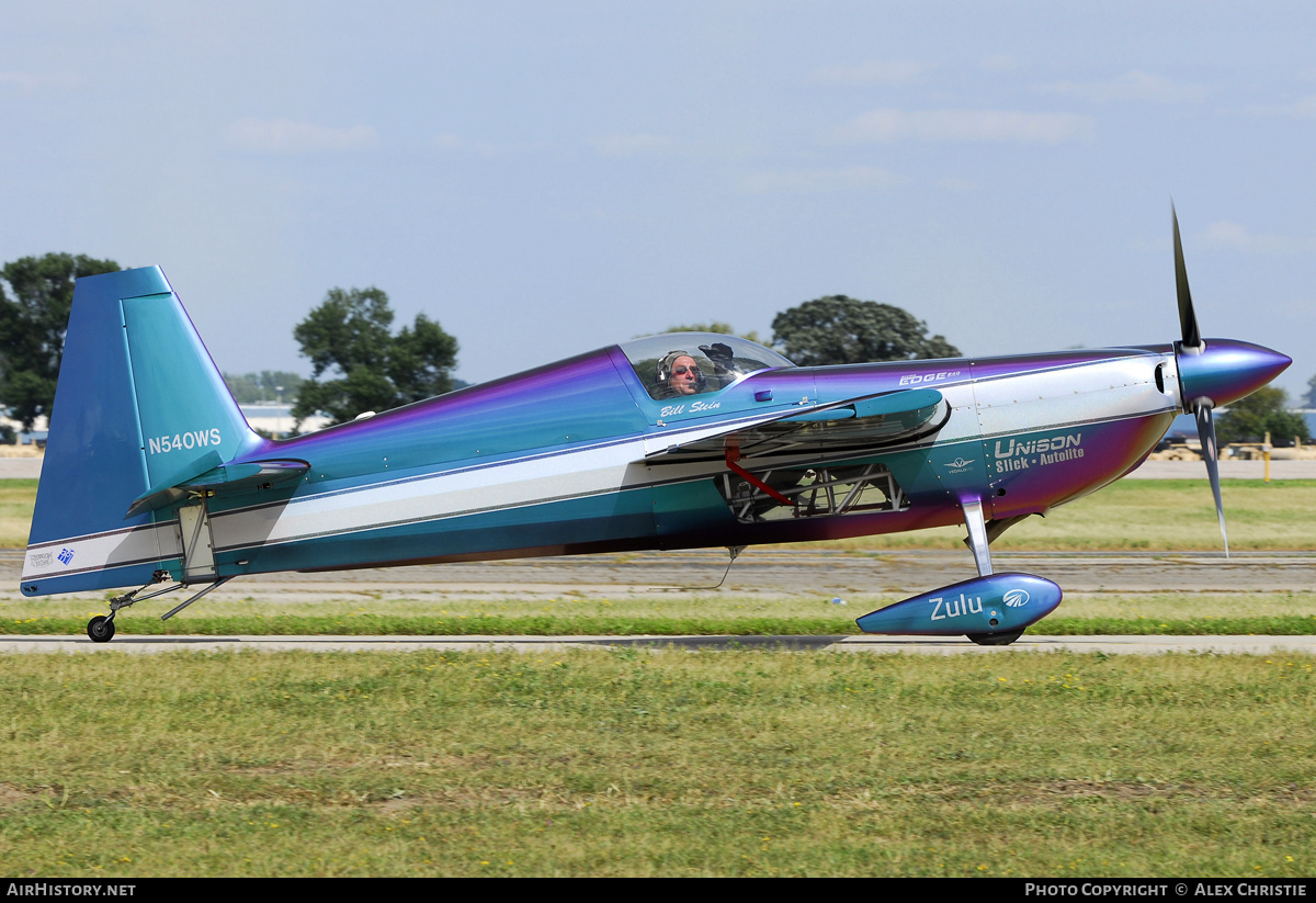 Aircraft Photo of N540WS | Zivko Edge 540 | AirHistory.net #90938