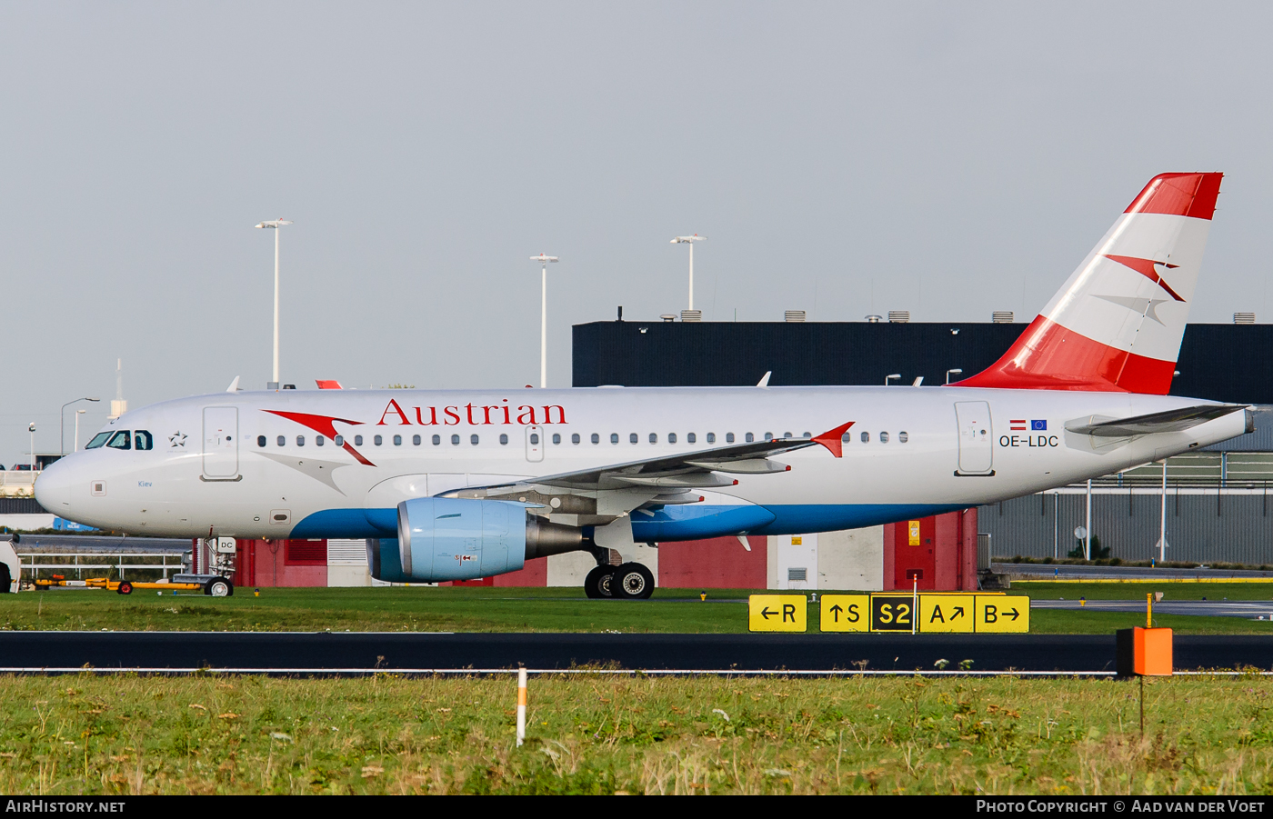 Aircraft Photo of OE-LDC | Airbus A319-112 | Austrian Airlines | AirHistory.net #90941