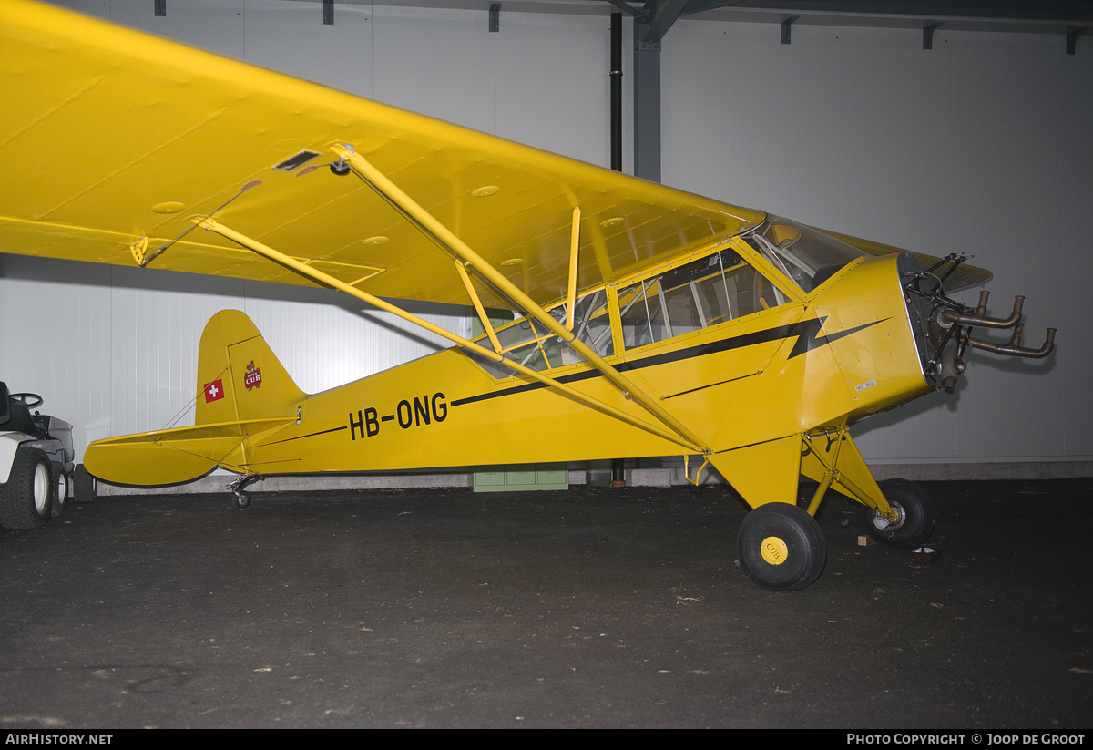 Aircraft Photo of HB-ONG | Piper J-3C-90 Cub | AirHistory.net #90953