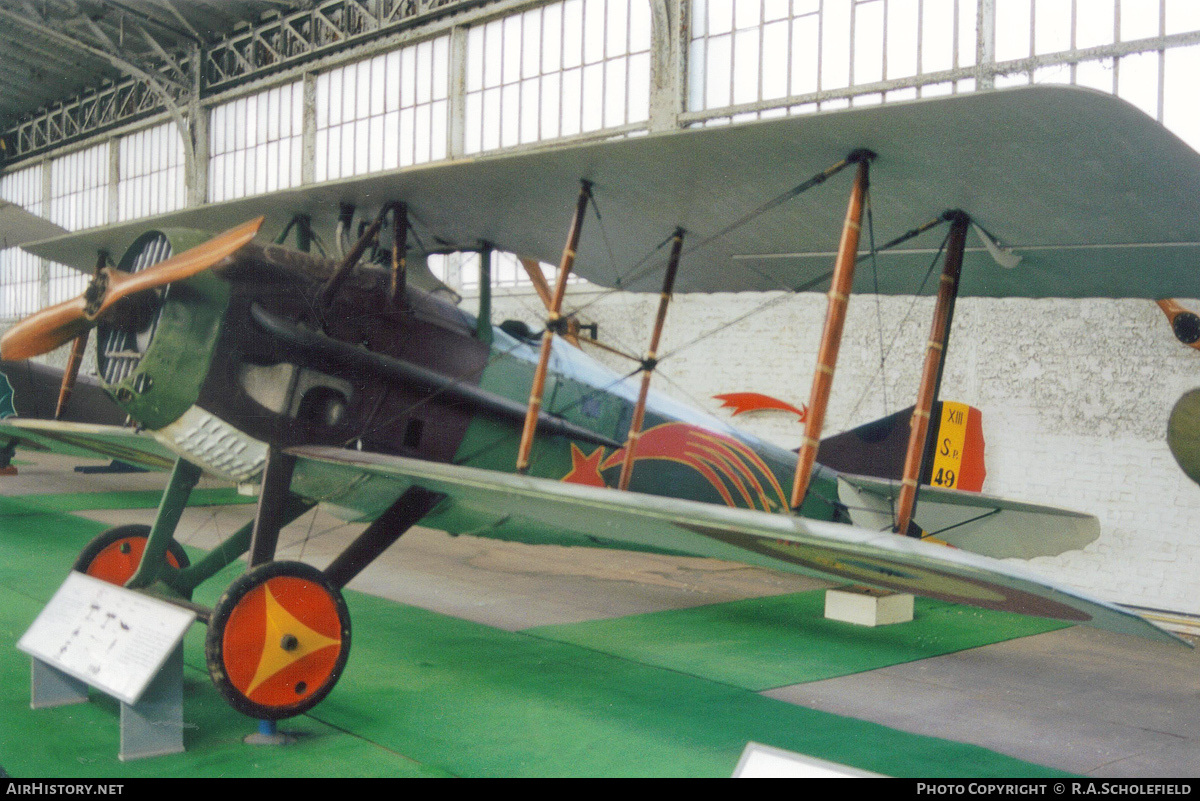 Aircraft Photo of SP-49 | SPAD S-XIII C1 | Belgium - Air Force | AirHistory.net #90956