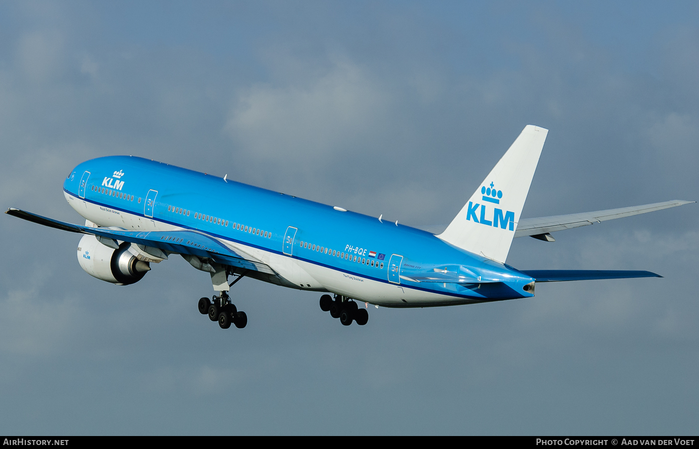 Aircraft Photo of PH-BQE | Boeing 777-206/ER | KLM - Royal Dutch Airlines | AirHistory.net #90960