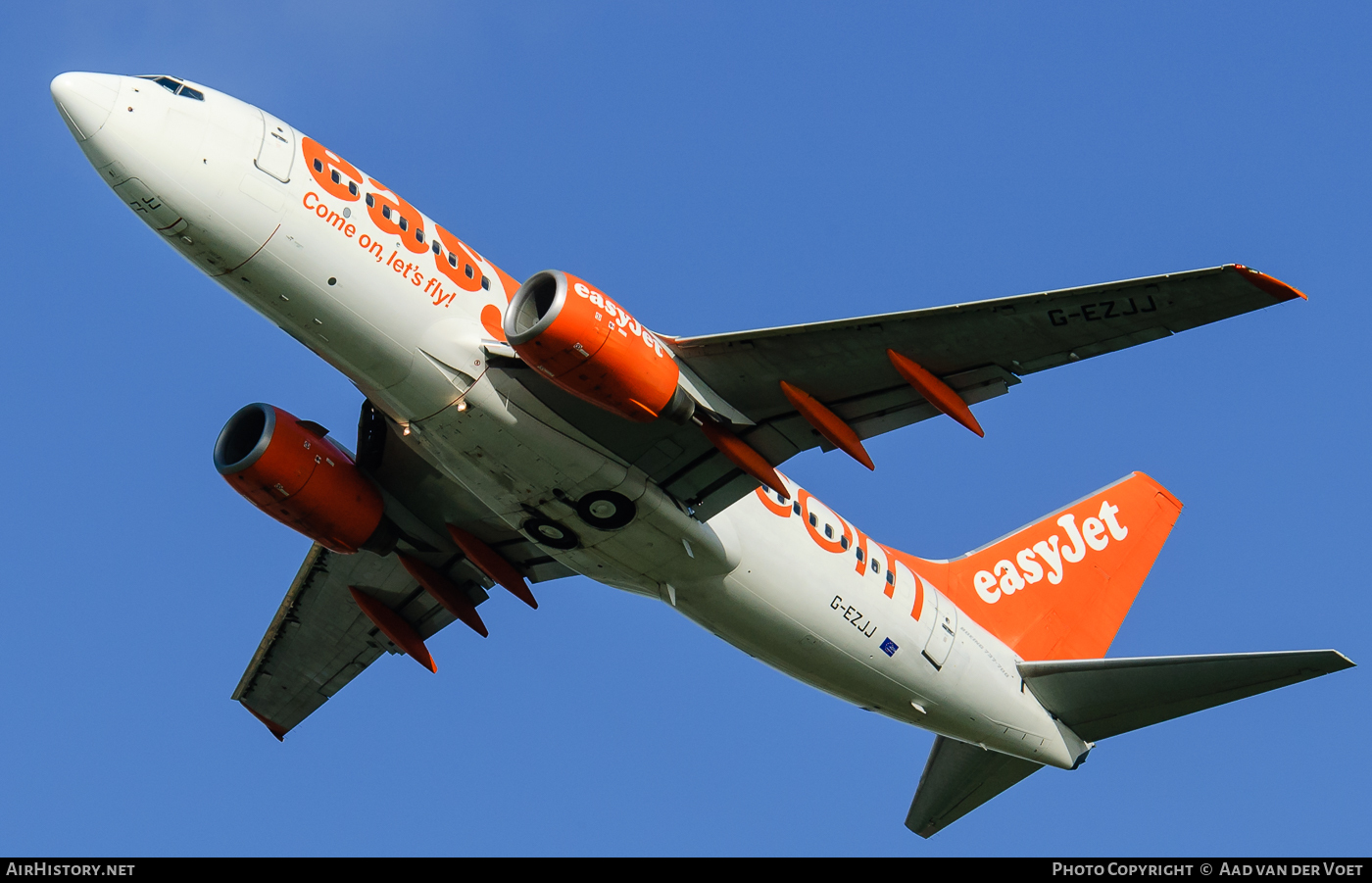 Aircraft Photo of G-EZJJ | Boeing 737-73V | EasyJet | AirHistory.net #90963