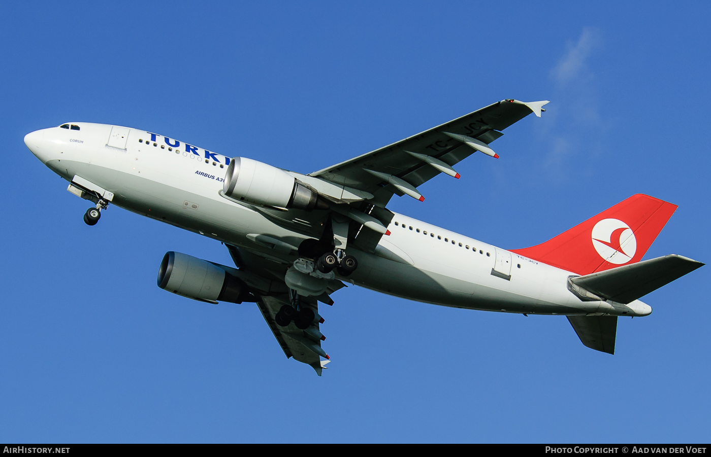 Aircraft Photo of TC-JCY | Airbus A310-304 | Turkish Airlines | AirHistory.net #90966