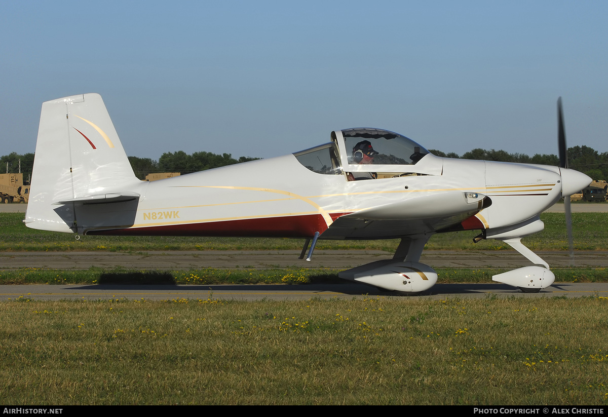 Aircraft Photo of N82WK | Van's RV-6A | AirHistory.net #90967