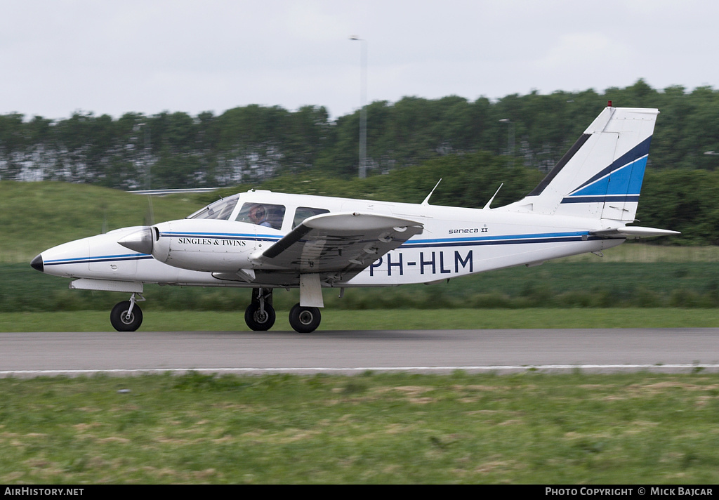 Aircraft Photo of PH-HLM | Piper PA-34-200T Seneca II | Singles and Twins Aviation | AirHistory.net #90972