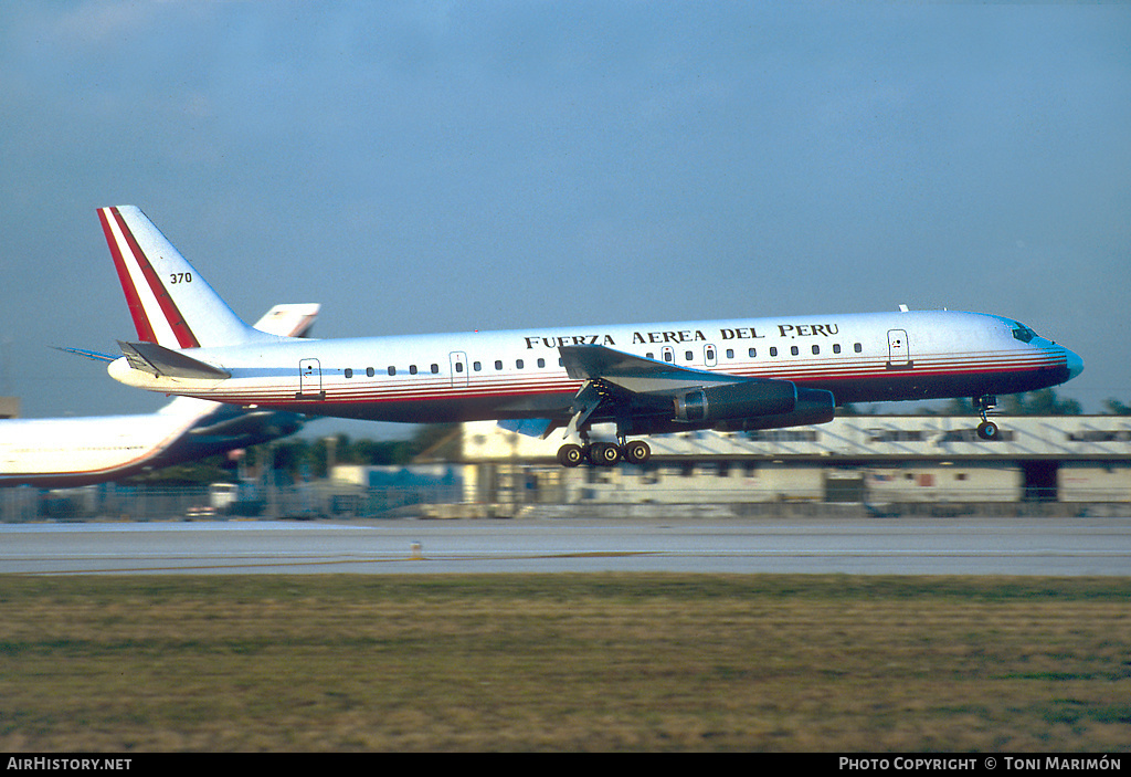 Aircraft Photo of 370 | McDonnell Douglas DC-8-62CF | Peru - Air Force | AirHistory.net #91000