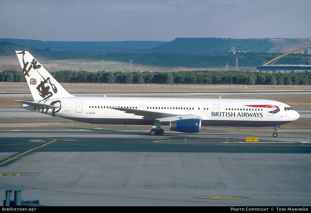 Aircraft Photo of G-BNWP | Boeing 767-336/ER | British Airways | AirHistory.net #91020