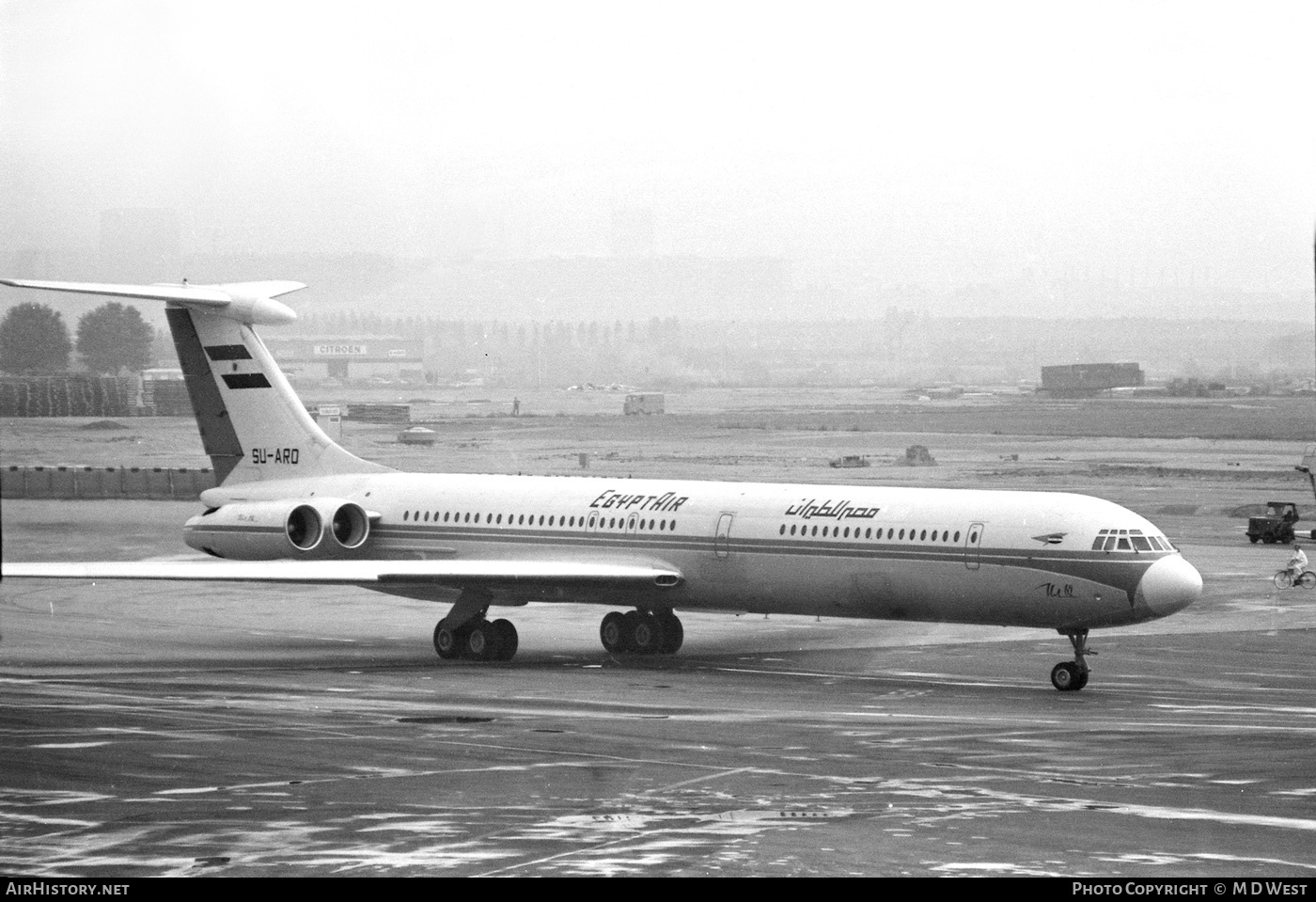 Aircraft Photo of SU-ARO | Ilyushin Il-62 | EgyptAir | AirHistory.net #91046