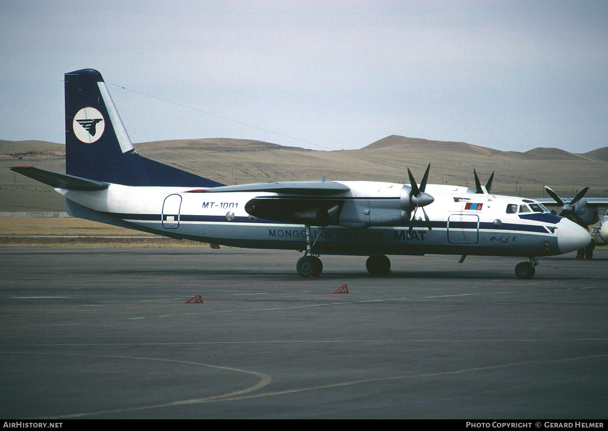 Aircraft Photo of MT-1001 | Antonov An-24B | MIAT Mongolian Airlines | AirHistory.net #91056
