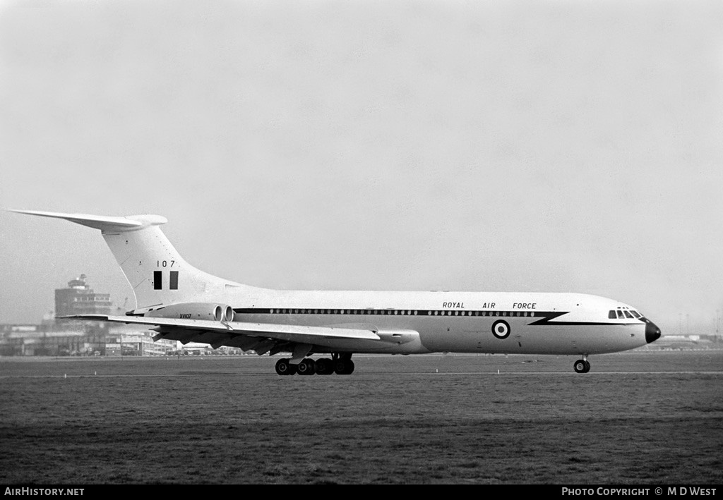 Aircraft Photo of XV107 | Vickers VC10 C.1 | UK - Air Force | AirHistory.net #91060