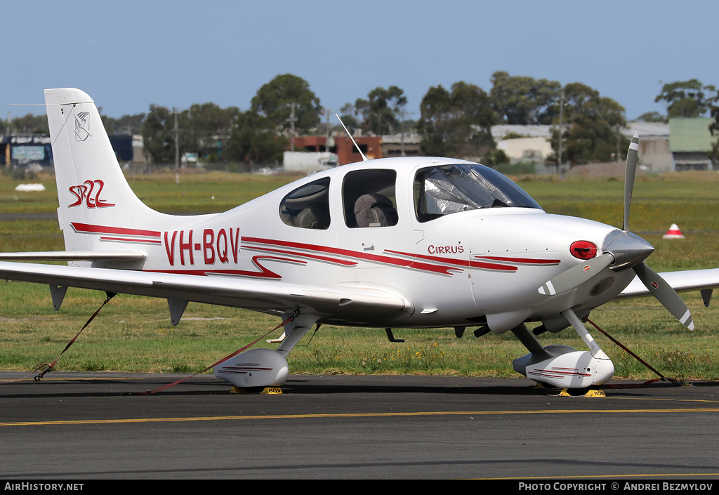 Aircraft Photo of VH-BQV | Cirrus SR-22 G1 | AirHistory.net #91062