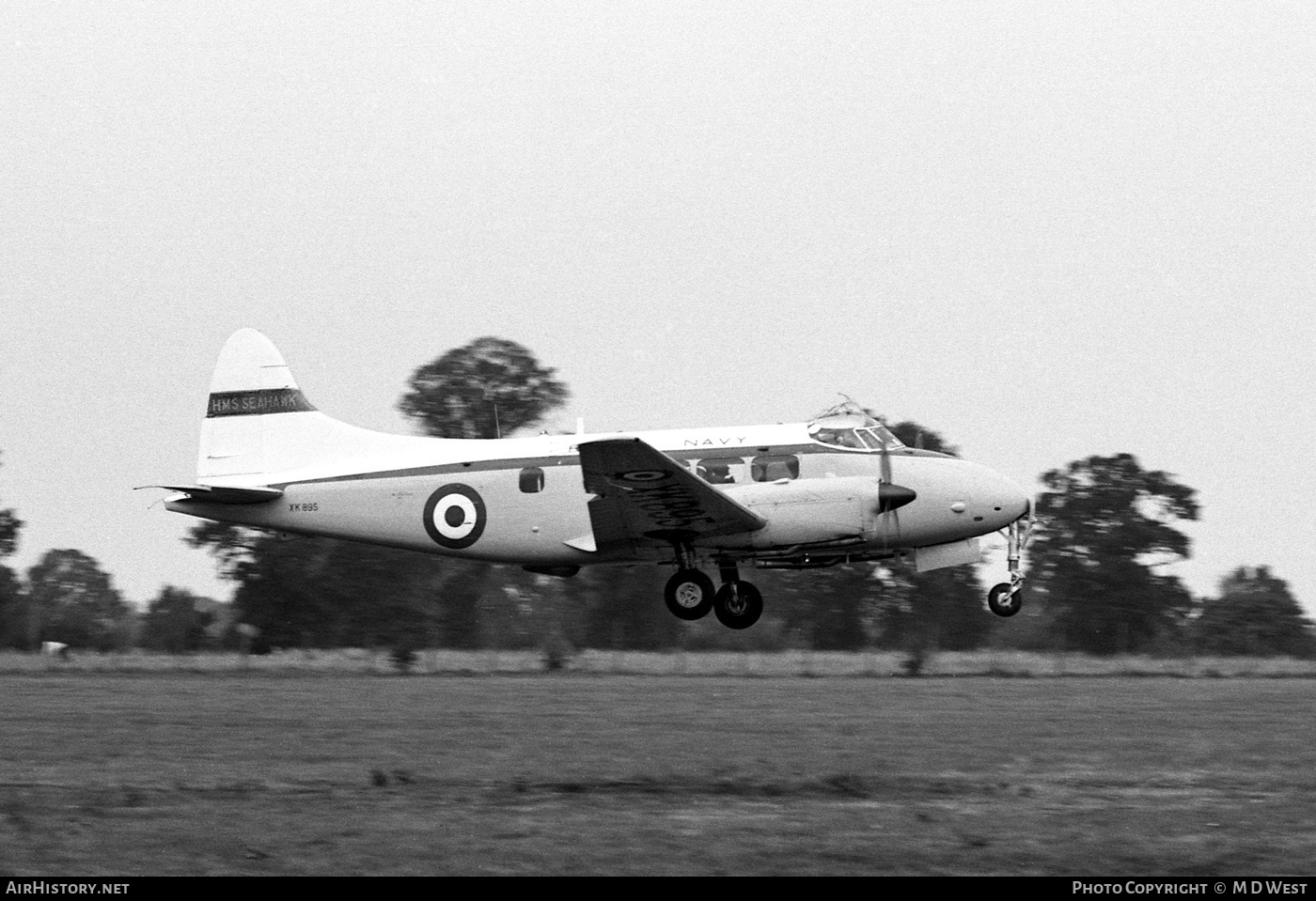 Aircraft Photo of XK895 | De Havilland D.H. 104 Sea Devon C20 | UK - Navy | AirHistory.net #91066