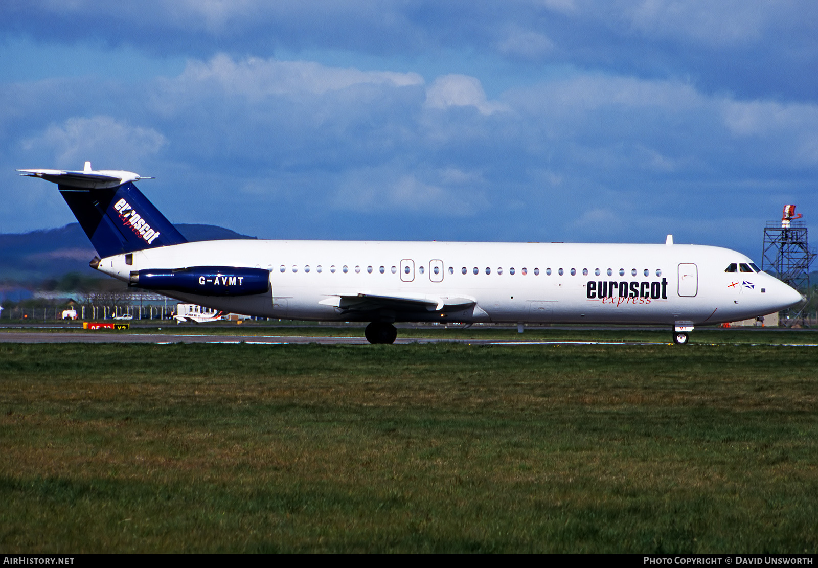 Aircraft Photo of G-AVMT | BAC 111-510ED One-Eleven | Euroscot Express | AirHistory.net #91068