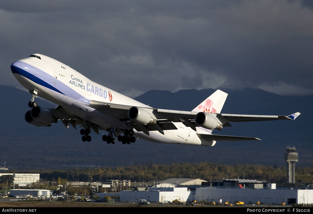 Aircraft Photo of B-18707 | Boeing 747-409F/SCD | China Airlines Cargo | AirHistory.net #91069