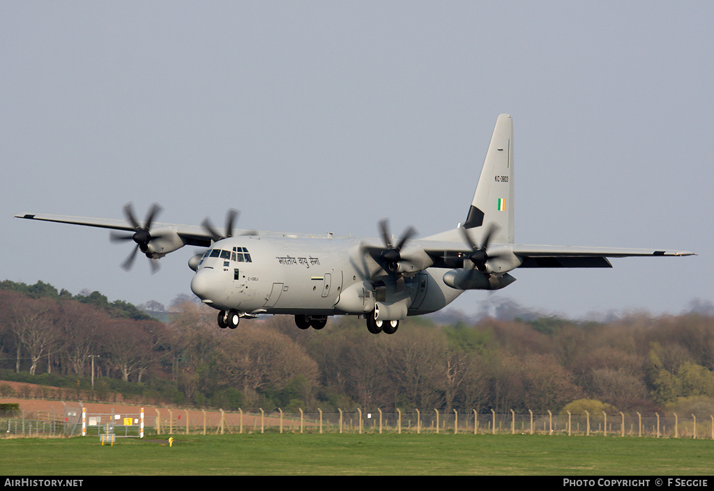 Aircraft Photo of KC-3803 | Lockheed Martin C-130J-30 Hercules | India - Air Force | AirHistory.net #91075