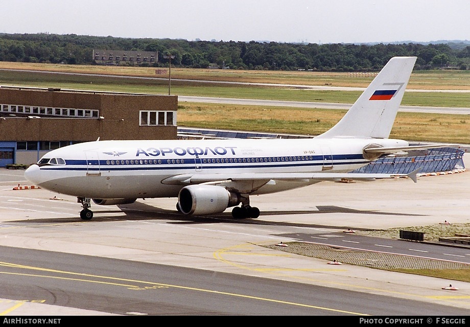 Aircraft Photo of VP-BAG | Airbus A310-304/ET | Aeroflot - Russian International Airlines | AirHistory.net #91082
