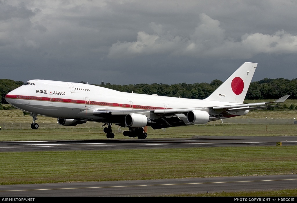 Aircraft Photo of 20-1102 | Boeing 747-47C | Japan - Air Force | AirHistory.net #91092