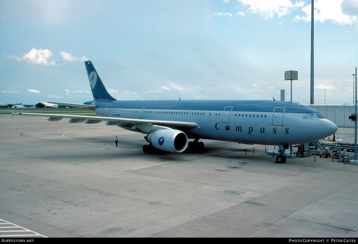 Aircraft Photo of VH-YMJ | Airbus A300B4-605R | Compass Airlines | AirHistory.net #91108