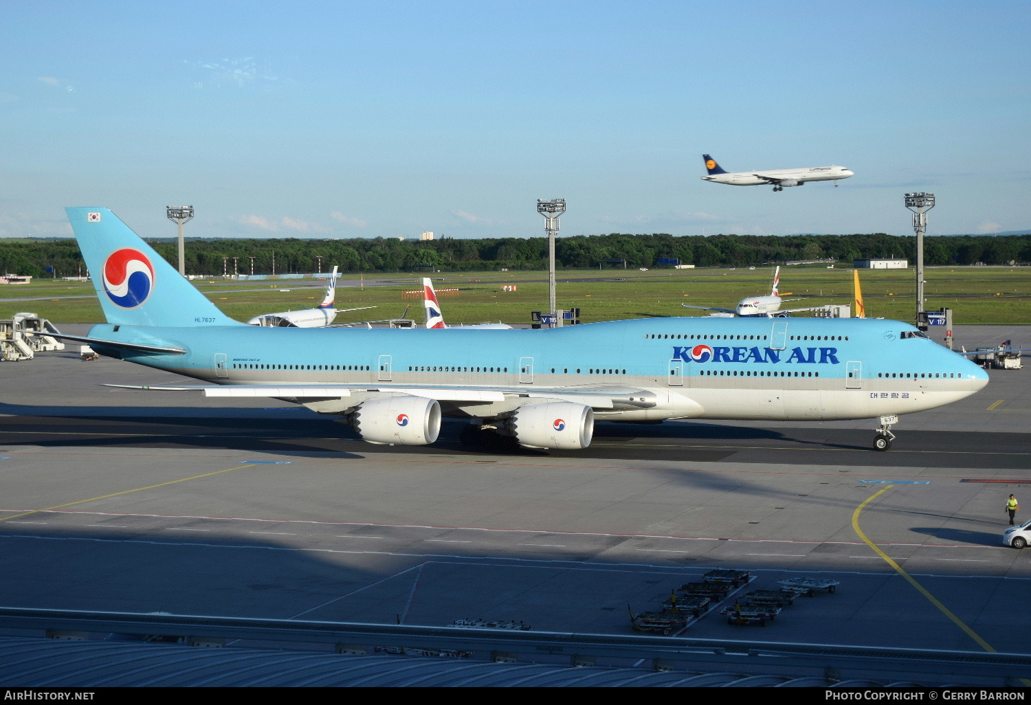 Aircraft Photo of HL7637 | Boeing 747-8B5 | Korean Air | AirHistory.net #91111