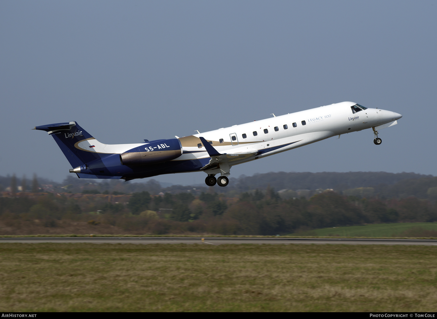 Aircraft Photo of S5-ABL | Embraer Legacy 600 (EMB-135BJ) | Linxair Business Airlines | AirHistory.net #91112