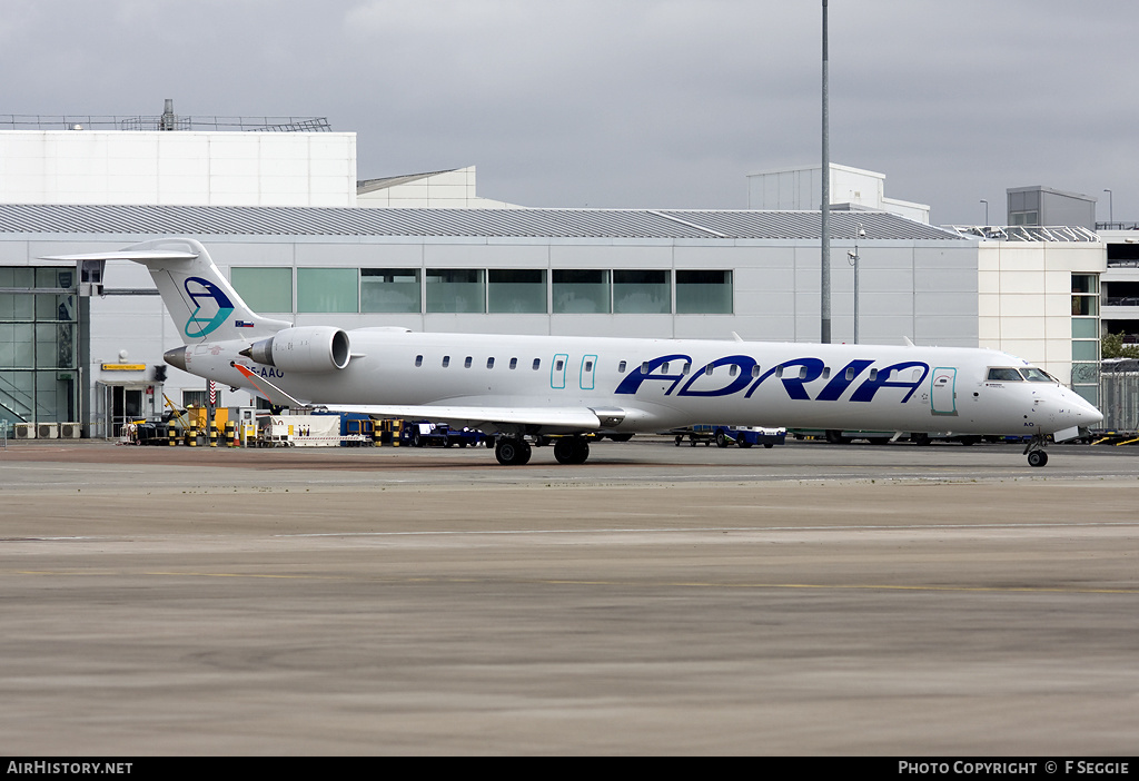 Aircraft Photo of S5-AAO | Bombardier CRJ-900 NG (CL-600-2D24) | Adria Airways | AirHistory.net #91114