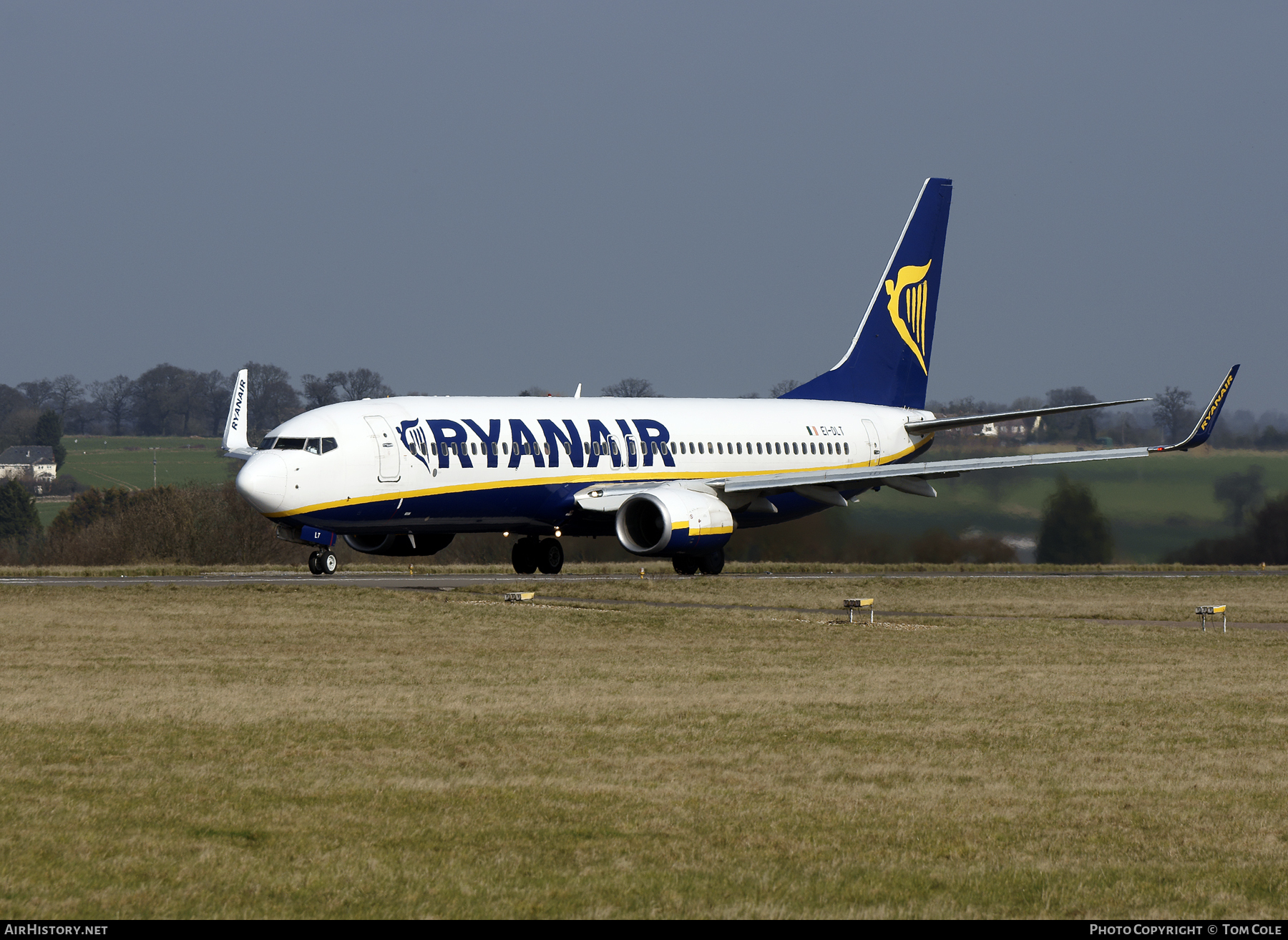Aircraft Photo of EI-DLT | Boeing 737-8AS | Ryanair | AirHistory.net #91117