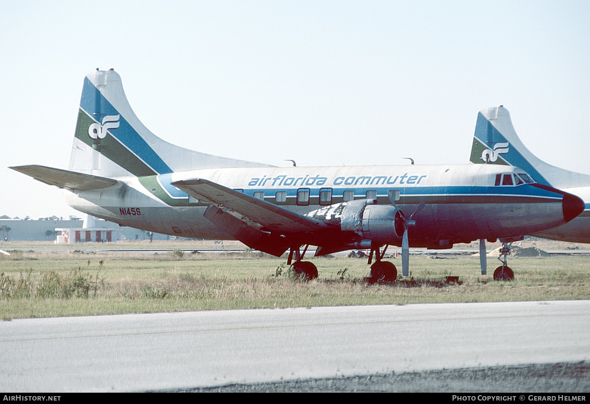 Aircraft Photo of N145S | Martin 404 | Air Florida Commuter | AirHistory.net #91127