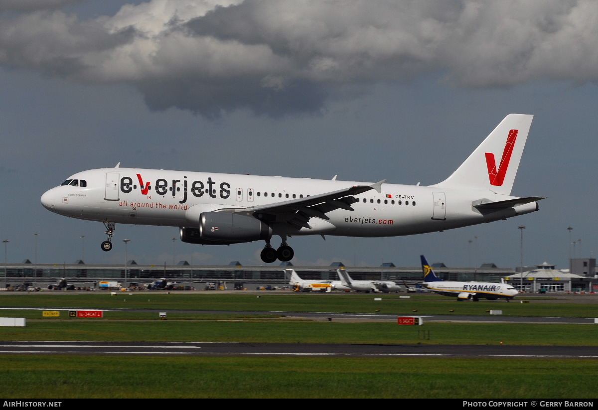 Aircraft Photo of CS-TKV | Airbus A320-232 | Everjets | AirHistory.net #91134