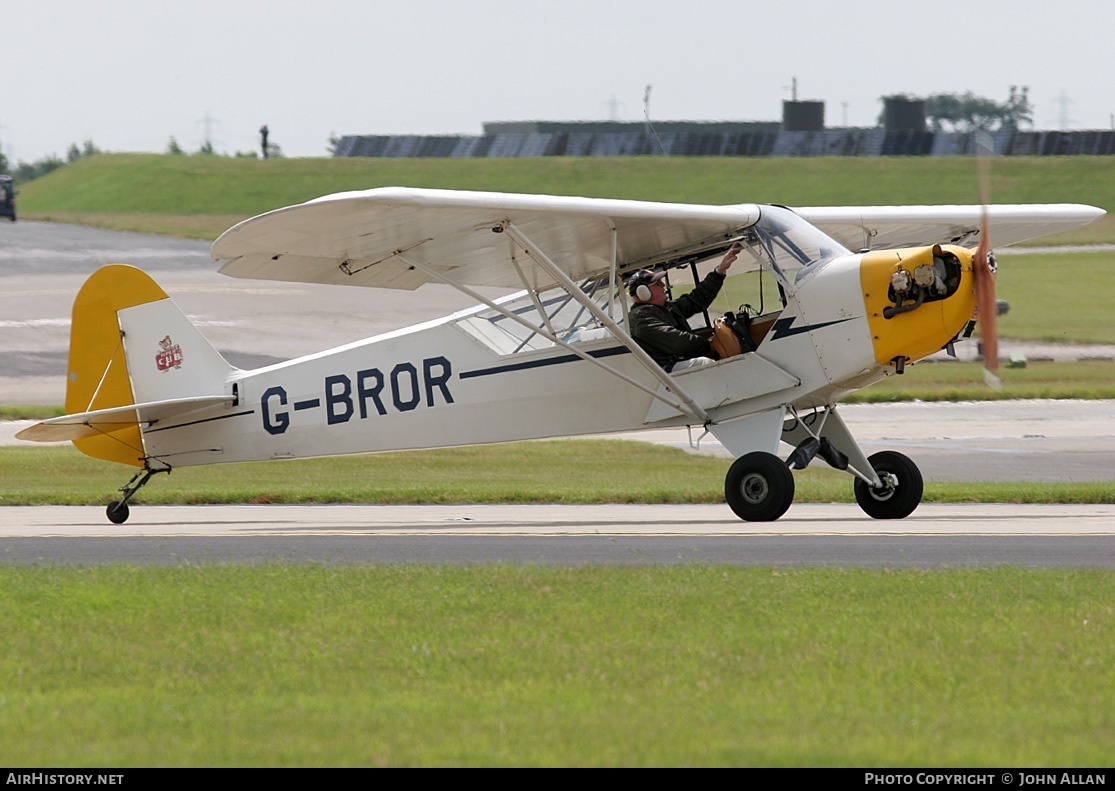 Aircraft Photo of G-BROR | Piper J-3C-65 Cub | AirHistory.net #91148